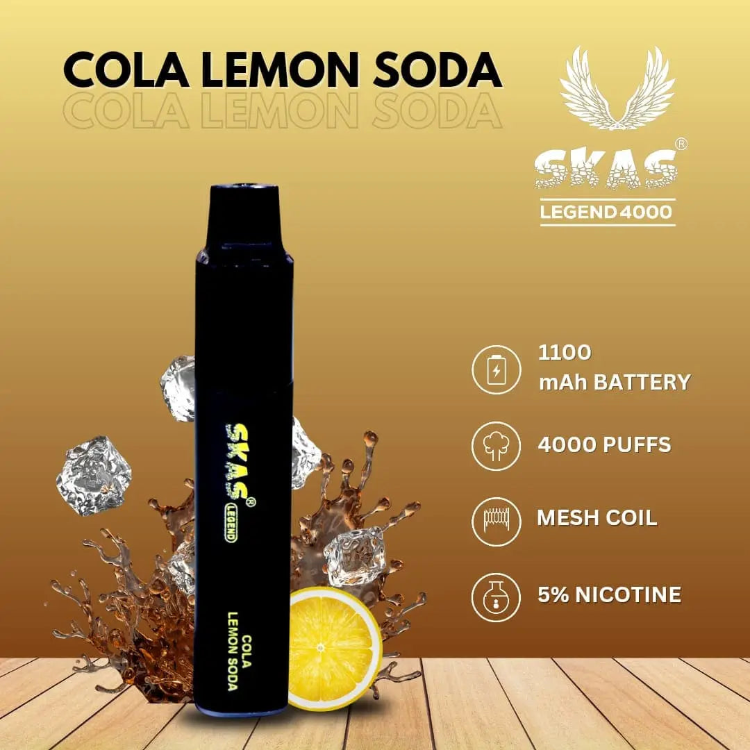 SKAS LEGEND 4000 Cola Lemon Soda