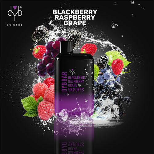 DYB BAR 5000 Blackberry raspberry grape