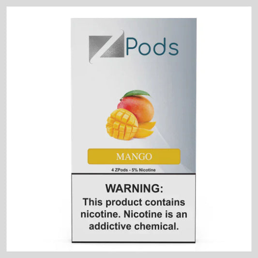 JUUL PODS Ice Mango Brand ZIIP-Pack of 4 Pods – 1ml