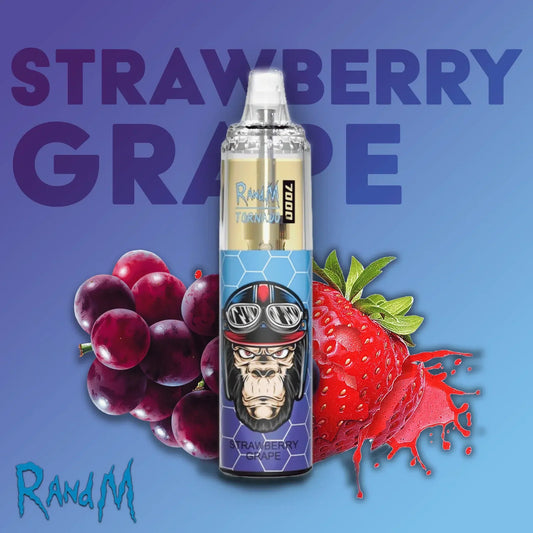 Randm Tornado (7000 Puffs) Strawberry Grape
