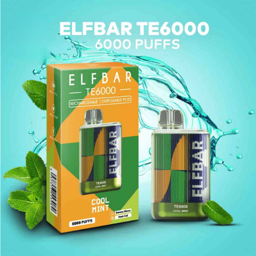 ELF BAR TE6000 – Cool Mint
