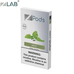 JUUL PODS Mint – Brand ZIIP 5% Nicotine – Pack of 4 Pods – 1ml