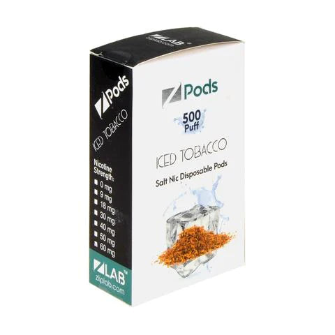JUUL PODS Tobacco – Brand ZIIP 5% Nic – Pack of 4 Pods – 1ml