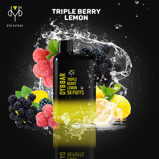 DYB BAR 5000 Tripple Berry Lemon