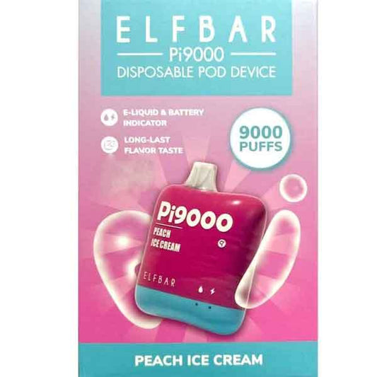 Elfbar PI9000 Peach Ice Cream