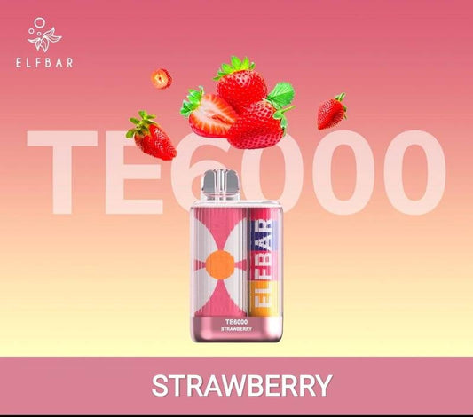 ELF BAR TE6000 - Strawberry (6000) Bundle -(2,3,5)