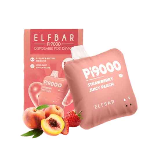 Elfbar PI9000 Strawberry Juicy Peach